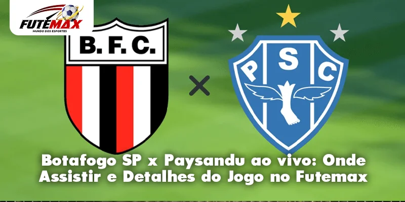 Botafogo SP x Paysandu ao vivo: Onde Assistir e Detalhes do Jogo no Futemax