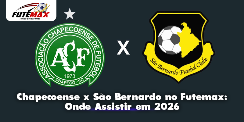 Chapecoense x São Bernardo no Futemax: Onde Assistir em 2026